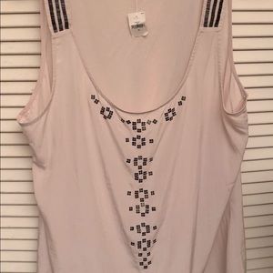Gap Tank Top with Metal Design Decor NWT XL